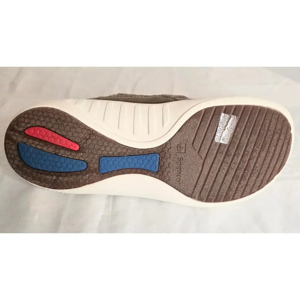 ComfortFit Brown Slip-On Mule Clogs with Adjustable Buckle - Picture 6 of 7